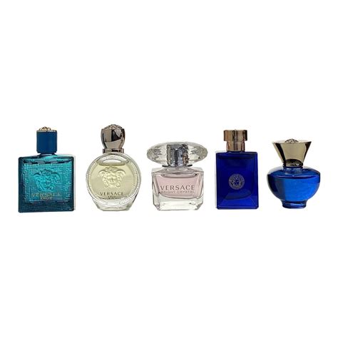 small versace cologne|Versace mini cologne gift set.